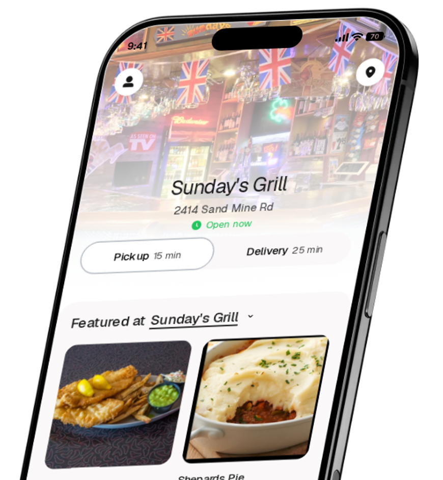 Sunday's Grill app preview