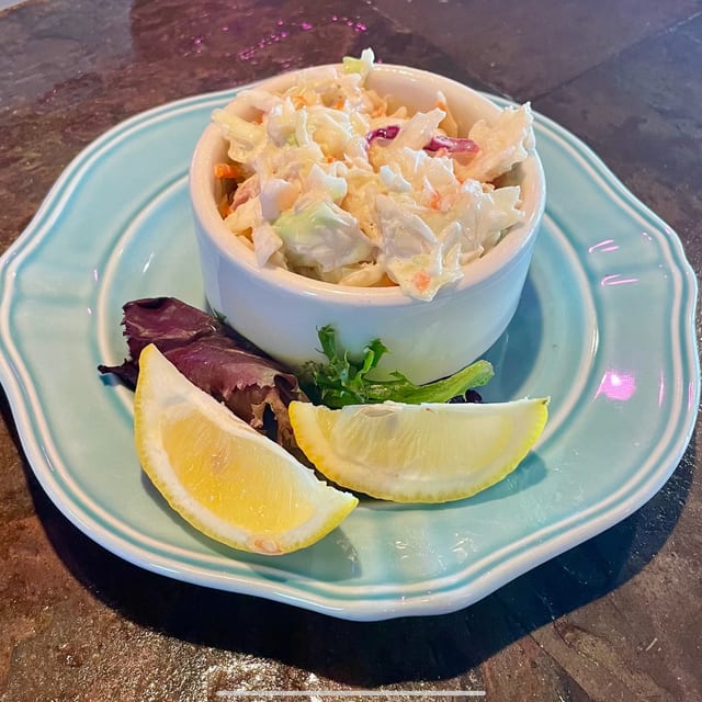 Homemade Coleslaw.