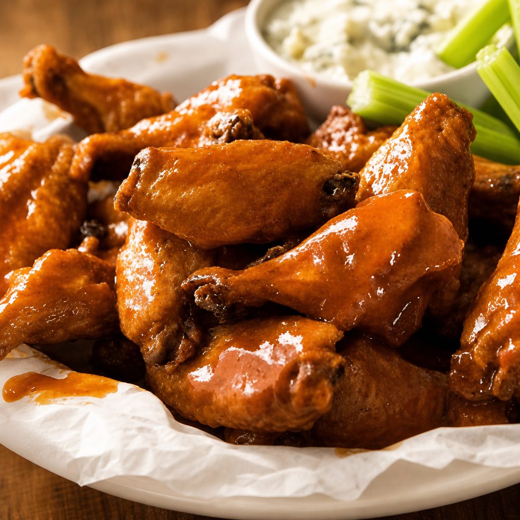 10 Chicken Wings.
