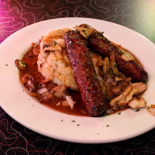 Bangers & Mash.