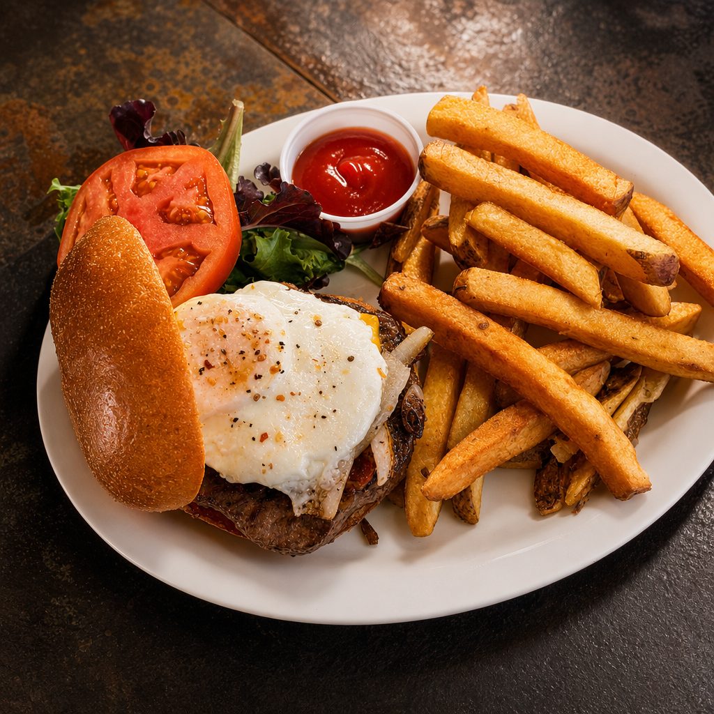 Hangover Burger.